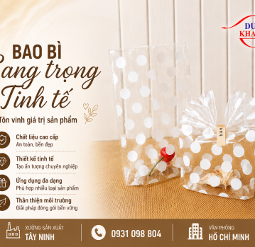 BAO BÌ ĐỰNG BÁNH KẸO