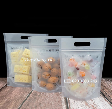 túi zipper hạt