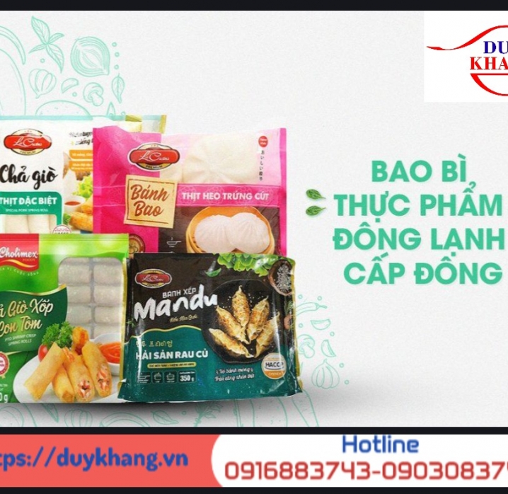 BAO BÌ THỰC PHẨM LẠNH CHẢ GIÒ